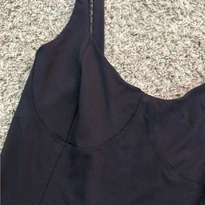 Abercrombie & Fitch Black Soft A&F Collection Bodysuit
